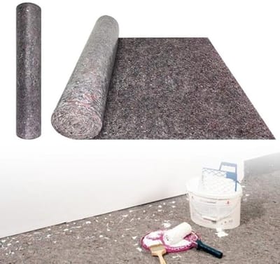 Verf Fleece Rol 1 m x 50 m - Beschermfolie voor Schilderwerk