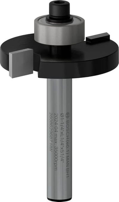 Bosch PRO Nutfrees L 1/4" Schacht 1/4" - 2608629687
