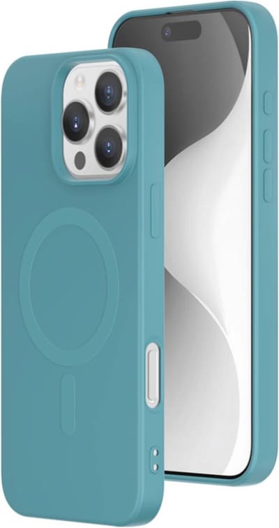 Bigben Connected, Hoesje geschikt voor iPhone 16 Pro Max - MagSafe, Groen