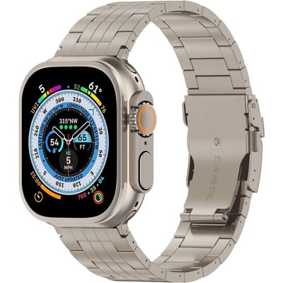Apple Watch Duo titanium band (titanium)