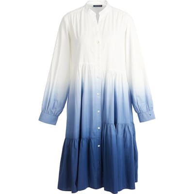 River Woods Ls Dress Asymmetric Volants White Maat: 36 | Blousejurken Outlet | Dames | Wit