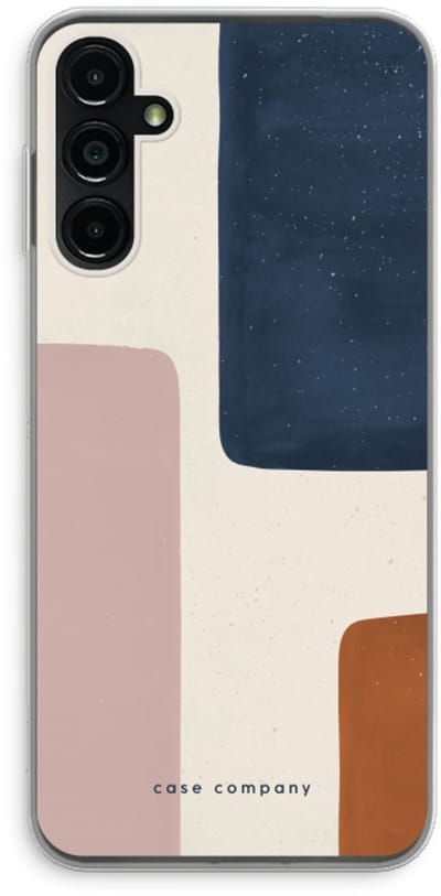 Case Company® - Hoesje geschikt voor Samsung Galaxy A14 hoesje - Geo #5 - Soft Cover Telefoonhoesje - Bescherming aan alle Kanten en Schermrand