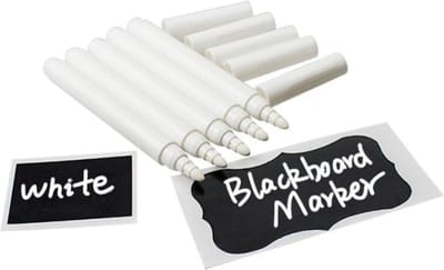 Krijtbordstiften - Chalk markers - 2 stuks - wit