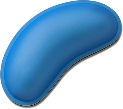DAPESUOM Mouse Wrist Rest, Ergonomic Memory Foam, Wrist Rest, Hand Rest Pillow, Cushion for Gaming, Office, Computer, Laptop, Wireless Mouse, Men, Women, Pain Relief and Easy