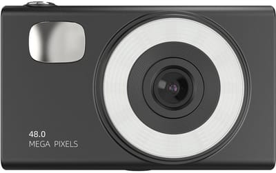 1080P 48MP digitale videocamera 2,8" IPS-scherm Autofocus 16x zoom Ingebouwde LED-vullicht Batterij met 32GB TF-kaart USB-kaartlezer voor tieners