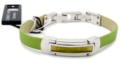 CERRUTI JEWELS - CTBR90002.C.175 - Armband - Leer - Groen