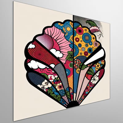 Kunstprint | Wanddecoratie | Dibond | 20 × 20 cm