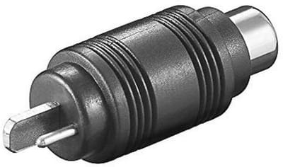 Adapter voor luidsprekerstekker naar cinch-audioklink
