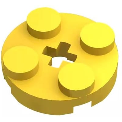 100 pièces À FAIRE SOI-MÊME Blocs de Construction Dimension Works With Présentant 4032 Briques Plastique Rondes 2x2 Jouets Idéal pour les Enfants