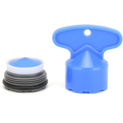 Ingebouwde Ingebouwde Bubbler Waterkraan Beluchter Tuit Filter Accessoires voor Keuken Badkamer(M21.5 ) blue