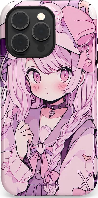 Casetastic Hoesje Geschikt voor Apple iPhone 15 Pro Max Magsafe - Stijlvolle Beschermende Duo-layer Case - Manga Magie