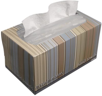 Kleenex - papieren handdoeken Ultra Soft Pop-up | intergevouwen | 1-laags | 70 vellen | dispenserdoos