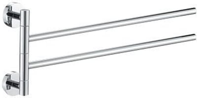 Plieger Vigo Handdoekhouder – Handdoekhouder Badkamer 45 cm – Dubbel – RVS – Wandmontage – 10 jaar garantie – Chroom