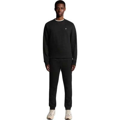 Lyle & Scott Heren Sweatshirt Geborduurd Logo Katoen (Lak)
