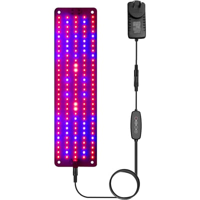 Panneau lumineux LED à spectre complet pour la croissance des plantes, éclairage complémentaire pour les semis, les légumes, la floraison, les plantes succulentes One Drag One AU Plug
