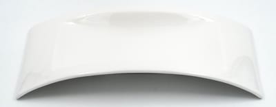 Arzu – Fruitschaal – Porselein – Wit - 41x21cm