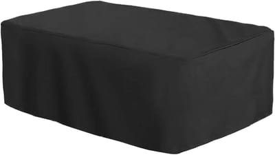 Tafelhoes - Beschermhoes Tafel - Buitenmeubels Beschermen - Waterdicht en UV-bestendig - 160x115x50cm - Zwart