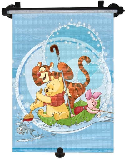 KAUFMANN Disney Winnie de Poeh autozonnescherm 33x56cm - Rolblind