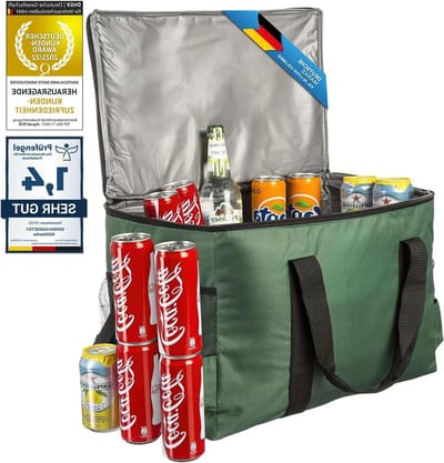 Geïsoleerde Drinks & Snack Bag - Picknicktas voor Camping en Reizen - 25 of 45 liter koelbox