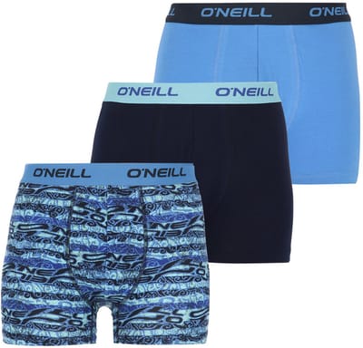 Heren boxershorts | Gulf stream | Merk: O’Neill | Kleur: Blauw | Maat: S t/m XXL | 9 Pack