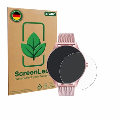 2 Stuks Screenprotector voor TAOLOON Smartwatch 1.27" - Hoogwaardige Beschermfolie transparant