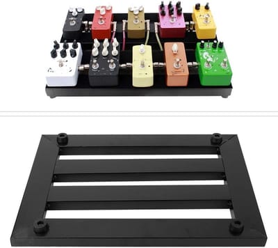 Dailygoods- Gitaarpedaal Zwart - Gitaarpedaalbord - Effect Houder