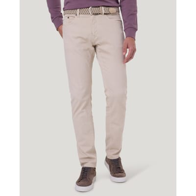 Pierre Cardin 5-Pocket Jeans Lyon Tapered Beige - Maat W 36 - L 34 - Heren