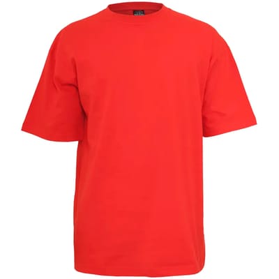 Urban Classics - Tall Heren Tshirt - XL - Rood