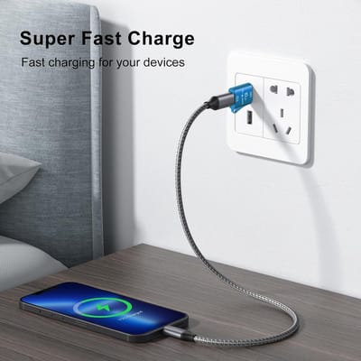 USB naar USB C Adapter Set van 2, Snelle Gegevensoverdracht tot 10Gbps, Compatibel met iPhone 15 Pro Max en Galaxy S22, Ideaal voor Opladen en Datatransfer