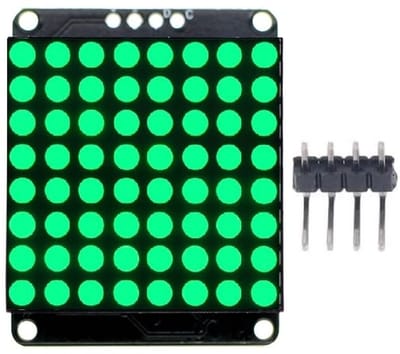 ONF3 - 8x8 Dot Matrix Module - I2C LED Drivers - Eenvoudig te gebruiken - Compact formaat - Perfect voor projecten - Geschikt voor hobbyisten - ...