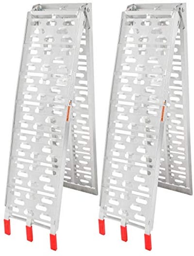 Inklapbare Oprijplaat 680 kg - Aluminium Laadrail met Antislip - 2 Stuks