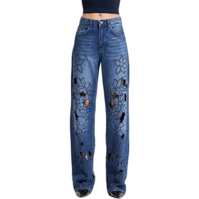 It's Basic - Loose Mid Rise Jeans