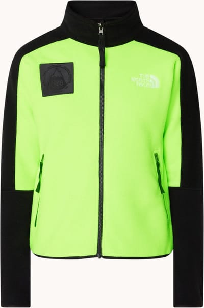 The North Face Origins Mountain '86 sweatvest van fleece met ritszakken - fluoriserend/ Zwart - Maat XL