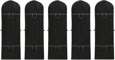 Kleding Stofhoes - Beschermhoes Kleding - Kleding Opbergen - Ademend Materiaal - 60 x 180 cm - Zwart