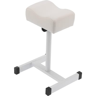 Repose-pieds Pédicure Salon SPA Repose-pieds Hauteur Réglable Antidérapant Rembourré Tabouret Pédicure Blanc blanc
