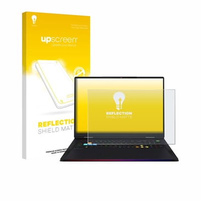 upscreen - Screenprotector voor MSI Raider 18 HX AI 2025 - Folie Beschermfolie anti glare matte