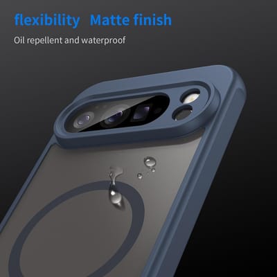 Dailygoods- Telefoonhoes Schokbestendig - Magnetisch - Ultradun - Zacht Siliconen - Transparant - Geschikt voor Google Pixel 10 Pro XL - Telefooncover