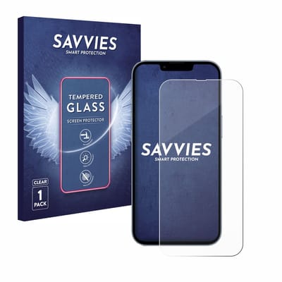 Savvies - Glas Screenprotector voor Apple iPhone 13 Pro - Gehard Beschermglas 9H