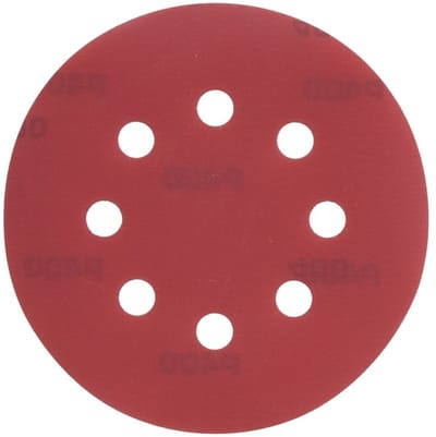Radix - Schuurschijf - Pro - Klittenband 125 mm - P400 – 8 stofgaten (50 stuks)