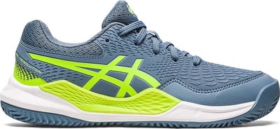 Asics Gel-resolution 9 Gs Clay Blue Green Junior 1044a068-400