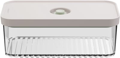 LEO Vacuum voedselcontainer 1,10L - Transparant -