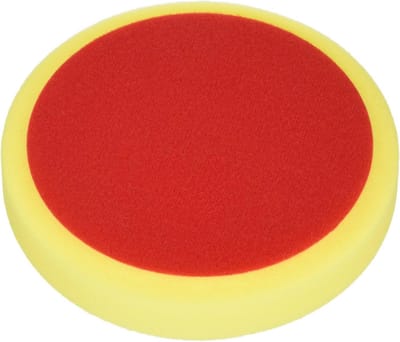 Schuurpad en Polijstschuim Set van 2 - Medium 160x30 mm - Geel