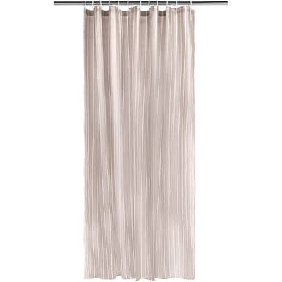 LIVARNO Douchegordijn, 180 x 200 cm (Beige)