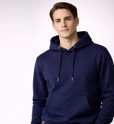 Lizzard Sports Hoodie Heren Hoodie Navy - Maat L – Casual Sport Hoodie met Capuchon - Comfort Fit
