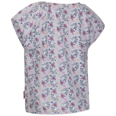 Trespass Meisjes Josey Bloemen Top (Grijze hemelen)