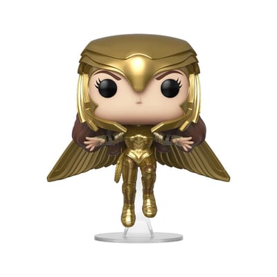 Funko Pop! Heroes: WW84 - Wonder Woman (Golden Armor Flying) #324