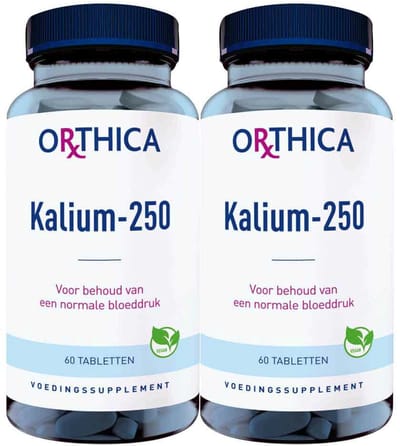 Orthica Kalium-250 - 2 x 60 tabletten - Voordeelverpakking