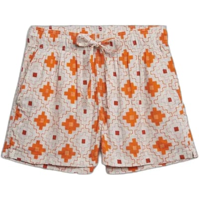 Damesstrandshort met opdruk Superdry