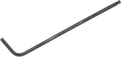 L-Handle Inbussleutel 2.5mm, 90.5mm Lengte, Zwarte L-Vormige Sleutel voor Thuisreparatie en Mechanisch Onderhoud, 1-Stuk