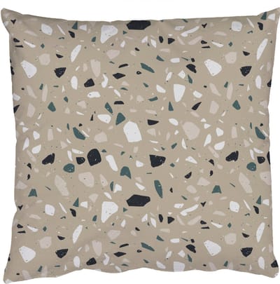 Sierkussens - Kussentjes Woonkamer - 50x50 cm - Terrazzo - Patroon - Groen